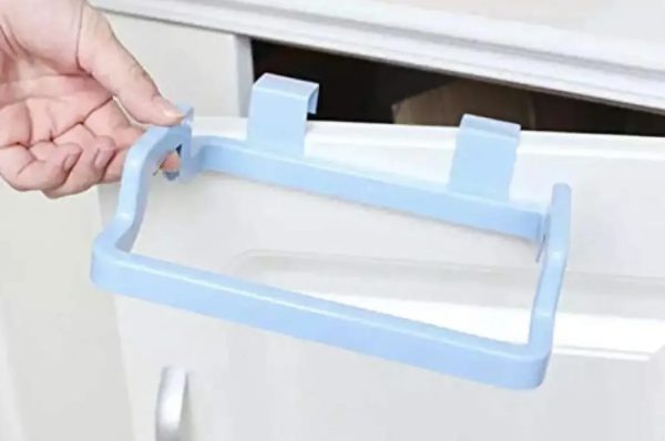 1 Pc – Plastic Shopping Bag / Garbage Frame (random Color)