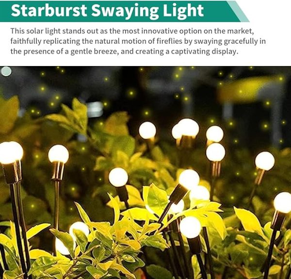 10 Lights – Led Solar Powered Firefly Light