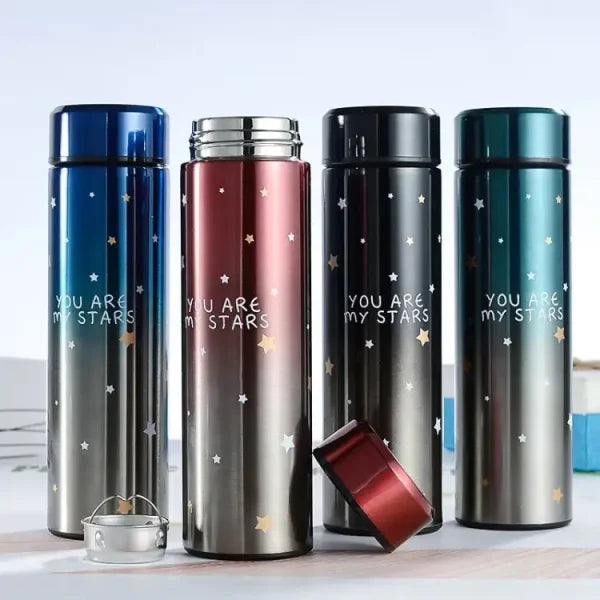 500ml Star Stainless Steel Smart Thermal Bottle With Led Display