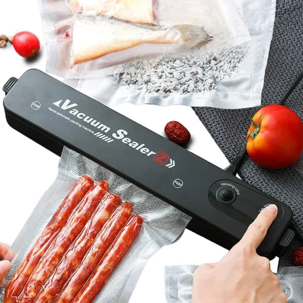 Automatic Vacuum Sealer Food Packing Machine With Vacuum Food Bags