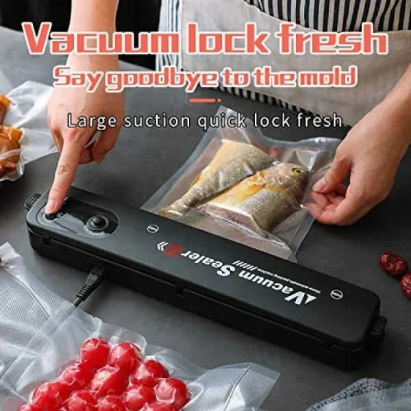 Automatic Vacuum Sealer Food Packing Machine With Vacuum Food Bags