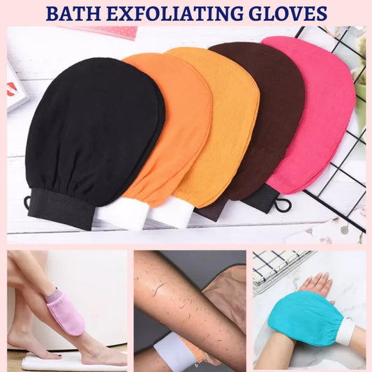 Best Quality Soft Bath Exfoliating Gloves For Body