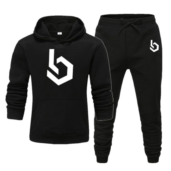 Black Winter Track Suits For Mens