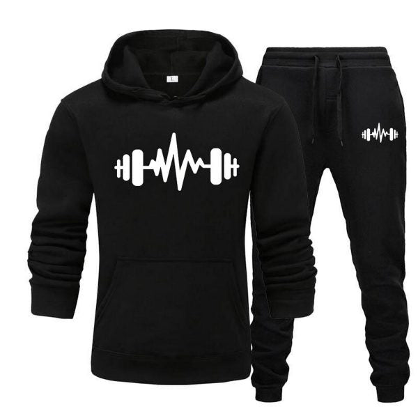 Black Winter Track Suits For Mens