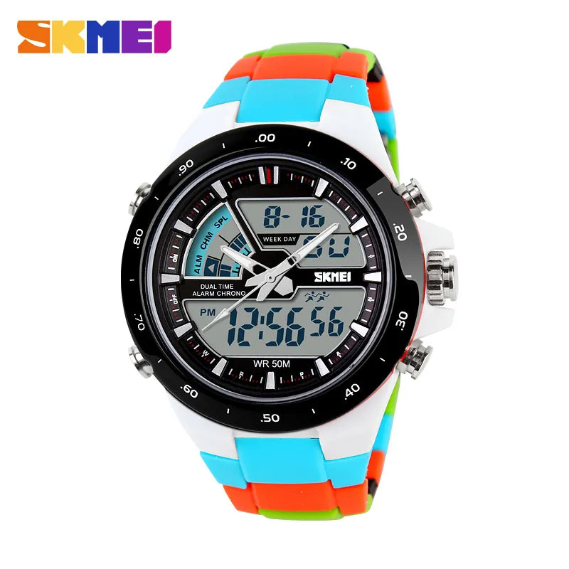 SKMEI Brand Casual Men Sports Watches Digital Quartz Women Fashion Dress Wristwatches LED Dive Military Watch relogio masculino