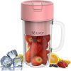 Juicer Portable Outdoor Juicing Cup Home Mini Cordless Crushed Ice Machine Usb Charging Fruit Vegetable Blender