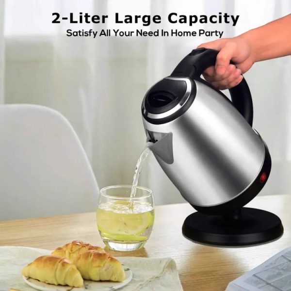 Electric Kettle (2.0 Litre) Hot Water Kettle Elegant Design Premium Quality Tea Coffee Warmer