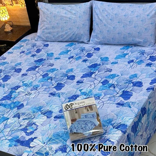 LUXURIOUS KING SIZE BEDSHEET ORGANIC 4