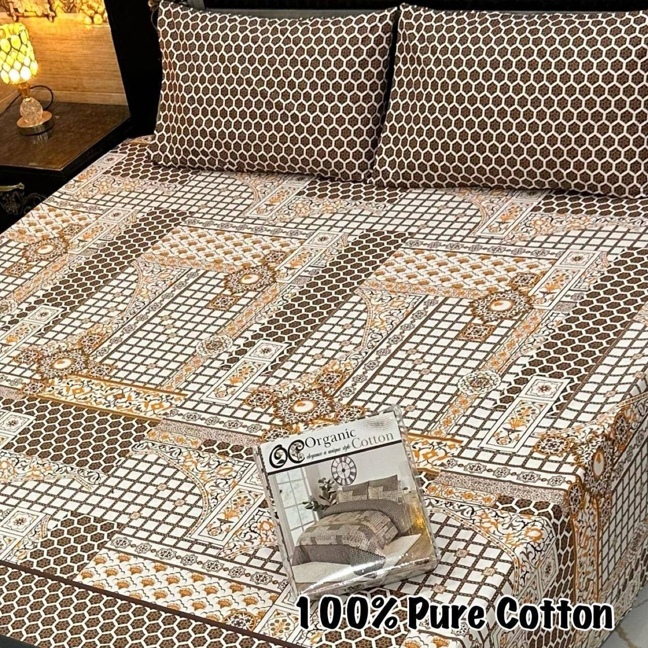 LUXURIOUS KING SIZE BEDSHEET ORGANIC 2