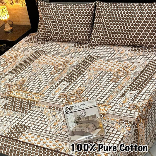 LUXURIOUS KING SIZE BEDSHEET ORGANIC 2