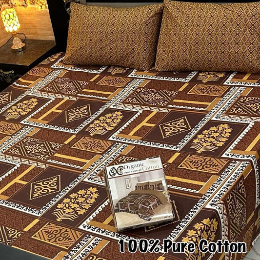 LUXURIOUS KING SIZE BEDSHEET ORGANIC 3