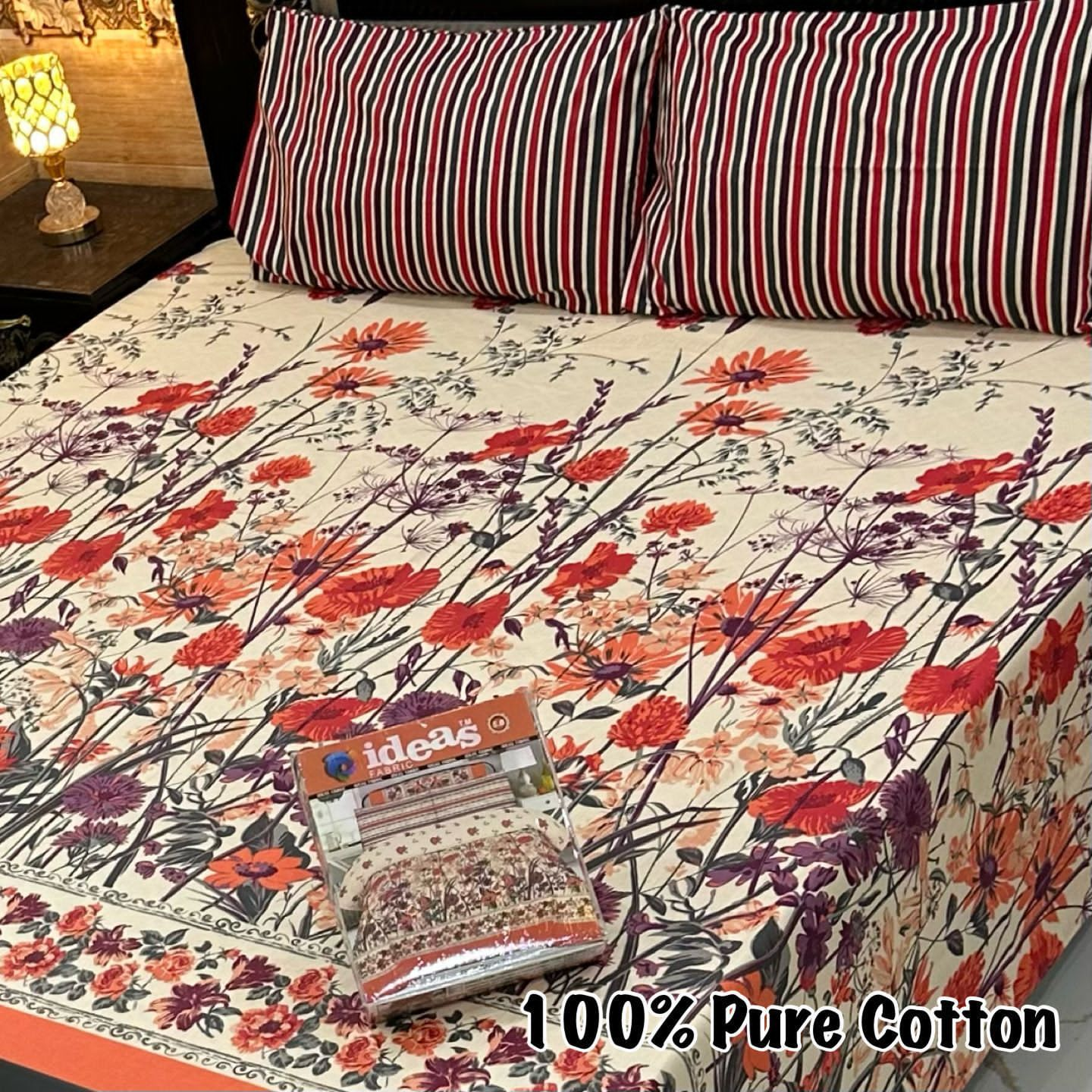 LUXURIOUS KING SIZE BEDSHEET DESIGN 4