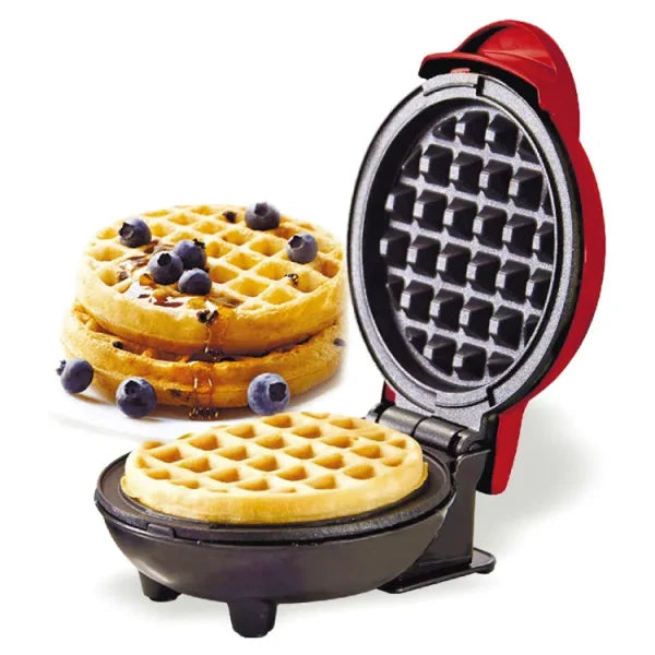 Mini Waffle Maker Breakfast Machine Non Stick Easy Clean