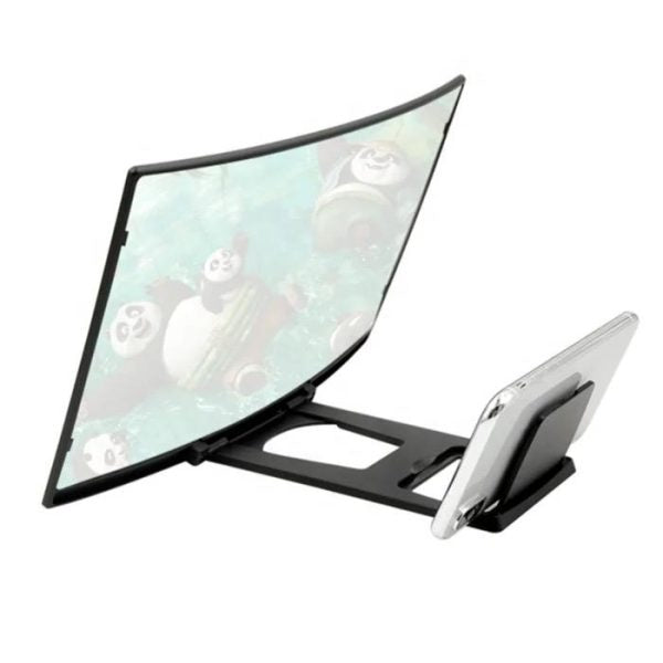 Mobile Phone Screen Magnifier 12 Inch Hd Video Amplifier Stand For Smartphone Gdeals