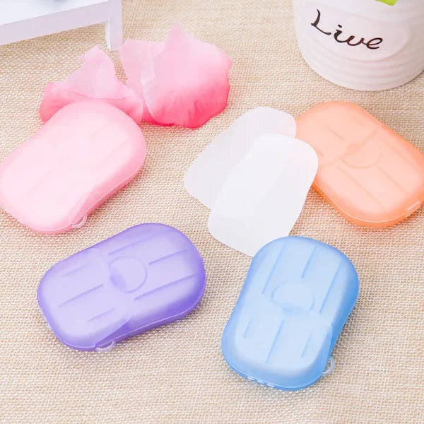 Portable Outdoor Travel Soap Paper Washing Hand