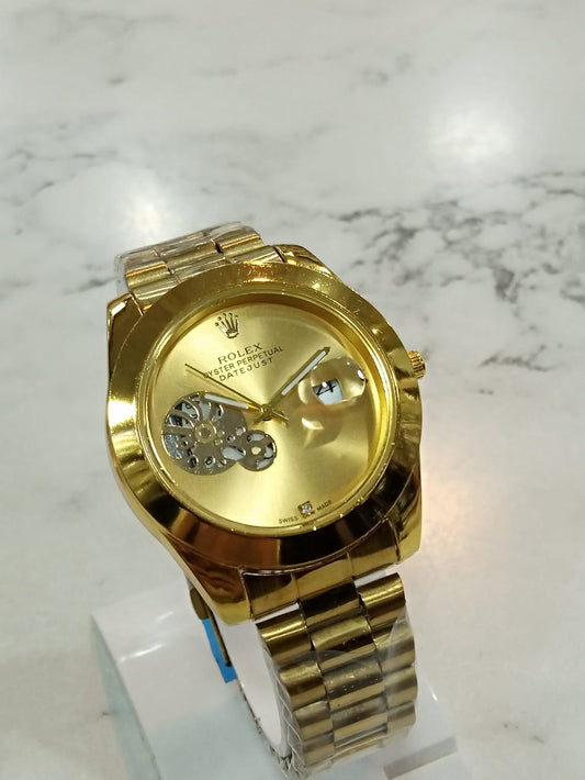 Rolex Golden Dial Watch