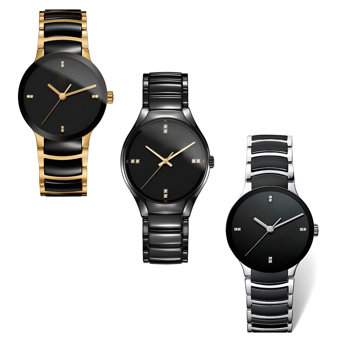 Stylish Luxury Classy Stainless Steel Analog Wrist Watch