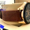 Time Worth Evidence Stylish Brown Leather Strap Watch – Without Box