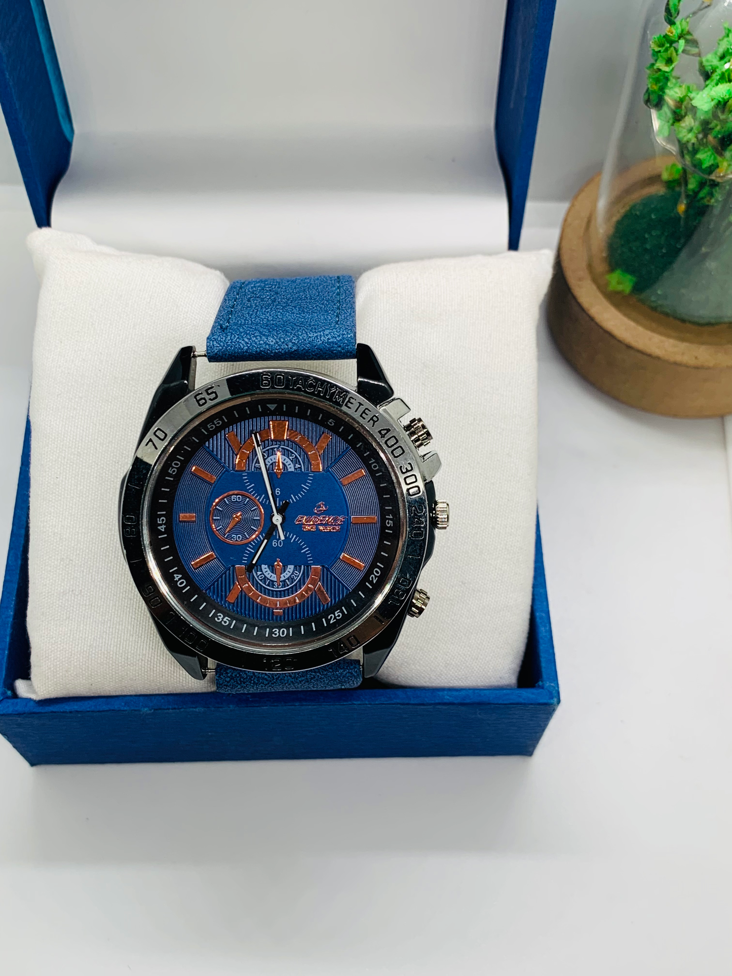 Timeworth Round Men’s Watch – Without Box (random Colour)