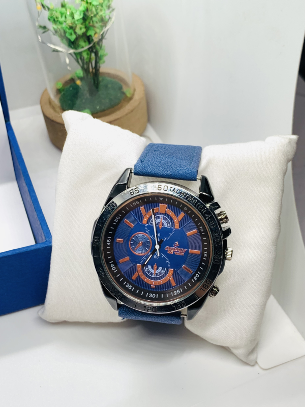 Timeworth Round Men’s Watch – Without Box (random Colour)