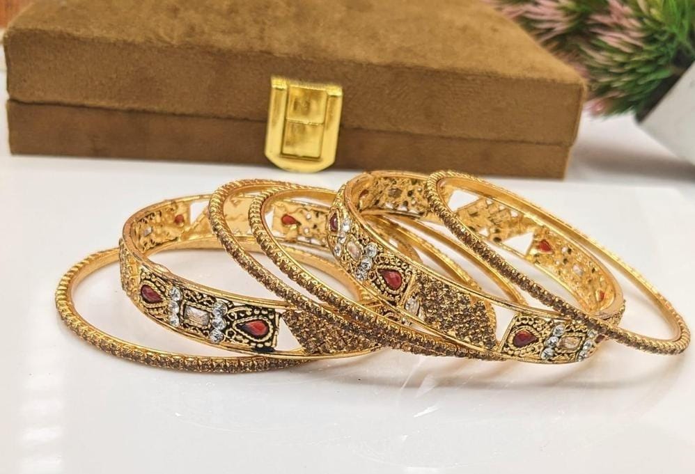 5 Pcs Duo Style Bangles