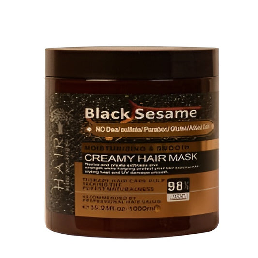 Nourishing Black Sesame Keratin Hair Mask Treatment: Professional 500ml