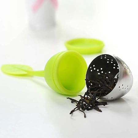 Silicone Tea Infuser – Stainless Steel Strainer Drip